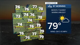 Heat Advisory continues Wednesday, scattered evening storms