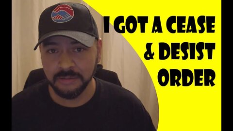 Latino Conservative - I Got A Cease And Desist Order