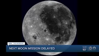 NASA pushes back return to the moon