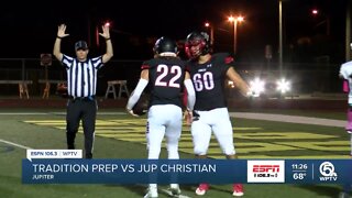 Jupiter Christian football closes out the regular season with a win