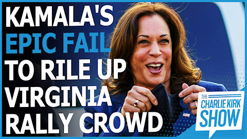 Kamala's Epic Fail to Rile Up Virginia Rally Crowd