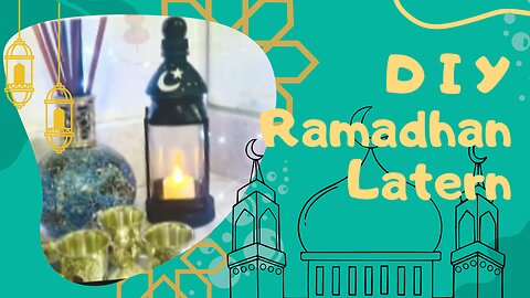 Diy Ramadan Latern I Bottle art I how to make latern I Ramadan decor