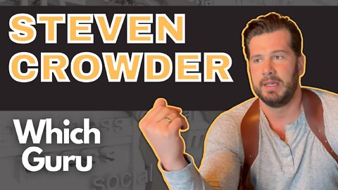 Steven Crowder. Louder with Crowder. Comedian, News and Current Affairs.