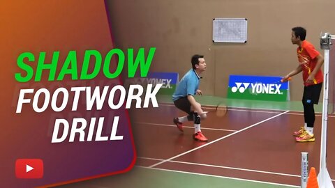 Mastering Badminton Singles - Footwork Shadow Drill - Kowi Chandra (Subtitle Indonesia)