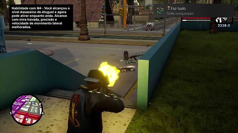Faz-tudo - Atinja o nível máximo de habilidade com todas as armas - Grand Theft Auto: San Andreas