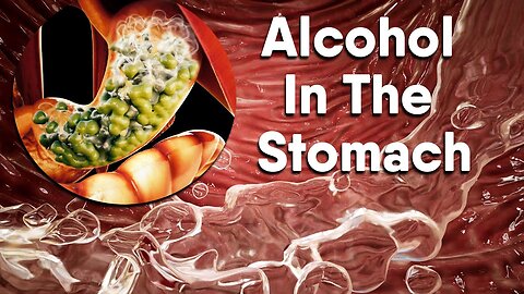 Alcohol increases acid in the stomach