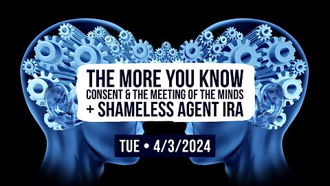 Owen Benjamin | #1921 The More You Know - Consent & The Meeting Of The Minds + Shameless Agent Ira