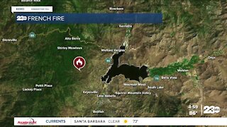 French Fire near Lake Isabella continues to grow