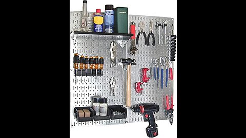 Steel Pegboard Tool Organizer