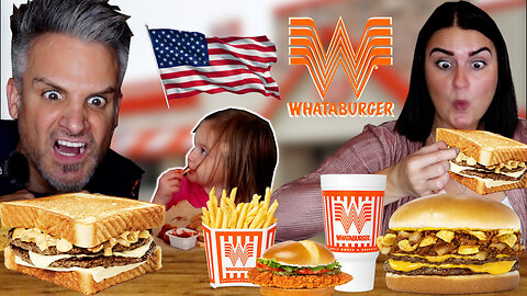 Brits Try [WHATABURGER] for this first time !
