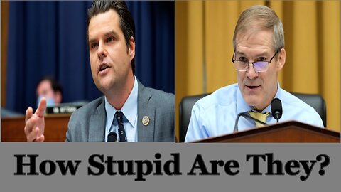 Democrat Humiliated After #MattGaetz Calls Out Stupid “Gun Braces” Claim. #JimJordan Steps In.