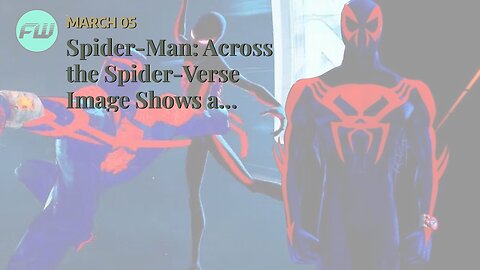 Spider-Man: Across the Spider-Verse Image Shows a Fierce Spider-Man 2099
