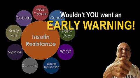 A FASTING INSULIN TEST may reveal the odds of many CHRONIC DISEASES in your future!
