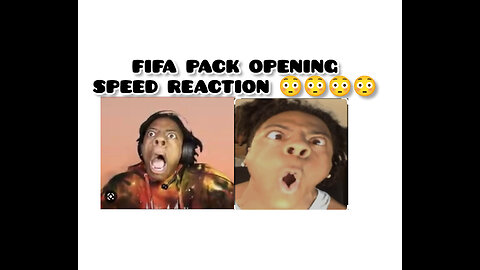 Showspeed FIFA PACK OPENING REACTION 😳