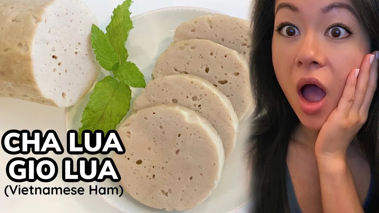 Vietnamese Ham or Pork Roll Cha Lua Gio Lua Recipe by My MIL It s her Birthday RACK OF LAM