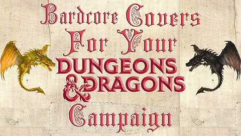 3 Hours Long Medieval Covers Of Songs For Dungeons & Dragons Campaigns (Medieval Cover / Bardcore)