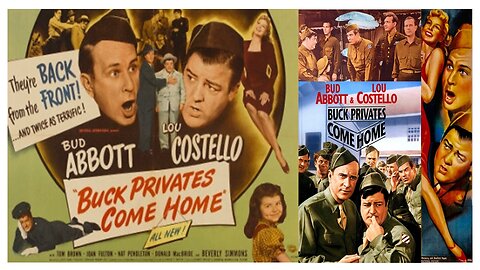 Buck Privates Come Home (1947) - Abbott and Costello Comedy
