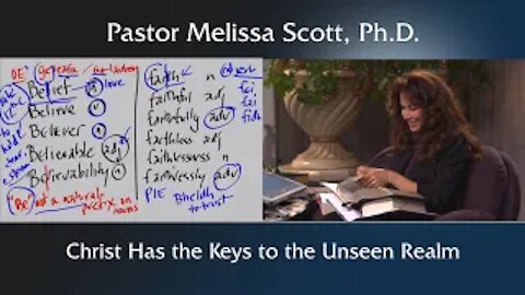 Revelation 1:18 Christ Has the Keys to the Unseen Realm