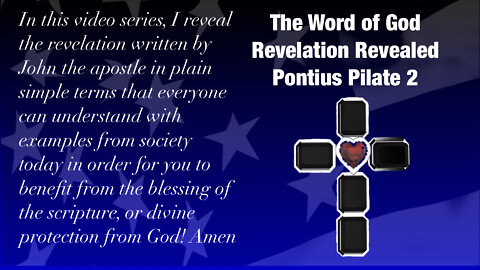 Revelation Pontius Pilate 2