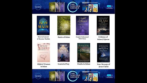 Buy Islamic Books for New Converts and Children from Amazon & How to Follow The Sincere Seeker on So