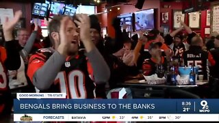 Bengals success triggers business booms