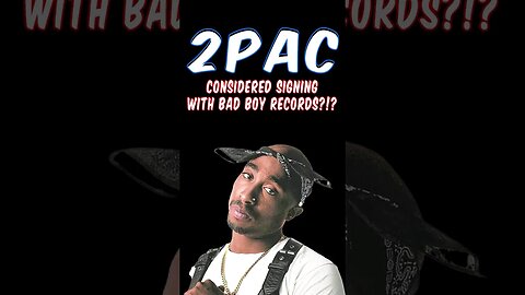 2pac Considered Joining Bad Boy Records Claims Mopreme Shakur