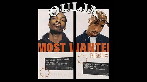 2pac ft. Snoop Dogg - 2 Of Amerikaz Most Wanted (DJ Ouija Remix)