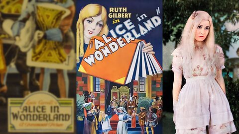 ALICE IN WONDERLAND (1931) Ruth Gilbert, Ralph Hertz & Lillian Ardell | Family, Fantasy | B&W