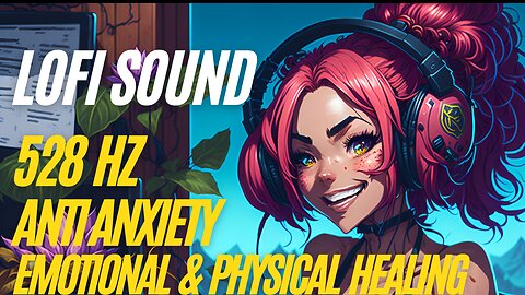 LOFI SOUND work, study, relax + 528 Hz Emotional & Physical Healing, Anti Anxiety