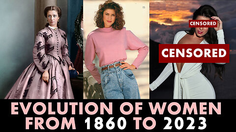 Evolution of Women and Fashion from 1860 to 2023