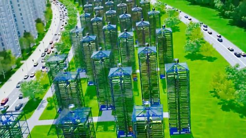 Skyscraper Greenhouses Can Feed An Entire City
