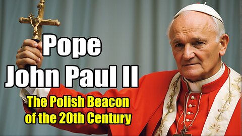 Pope John Paul II: The Polish Beacon of the 20th Century (1920 - 2005)