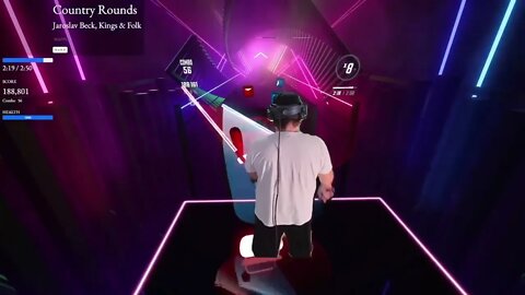 [EN/DE] Heat wave has passed, time for some #BeatSaber #visuallyimpaired #vr (Re-Upload)