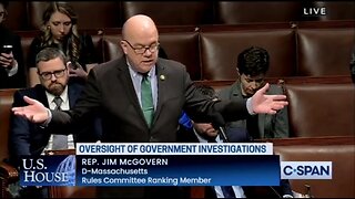 Dem Rep McGovern Has Meltdown Over Looking Into Weaponization of FBI/DOJ