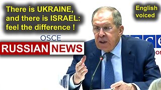 There is Ukraine, and there is Israel: feel the difference! Lavrov, Russia, OSCE