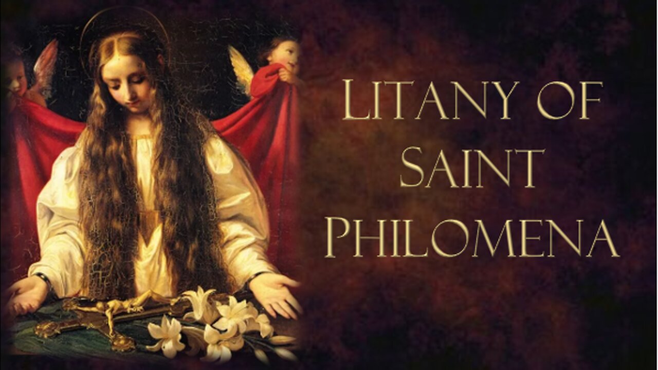 LitanyPrayer of Saint Philomena Feast Day August 11th