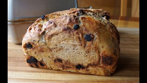 No-Knead Cinnamon Raisin Bread (updated) super easy… no machines