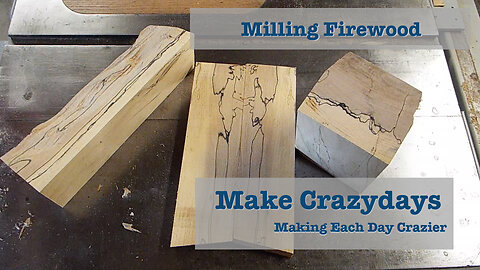 Milling Spalted Firewood