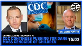 Crimes Against Humanity: CDC Continues Pushing For DANGEROUS Mass Genocide Of Children