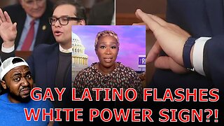 Joy Reid Accuses Gay Latino Republican Of Flashing White Power While Voting Against Black Republican