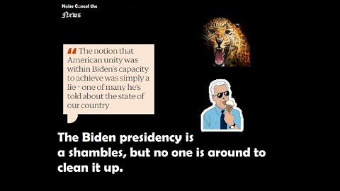 The #Biden presidency is a shambles, but no one is around to clean it up.