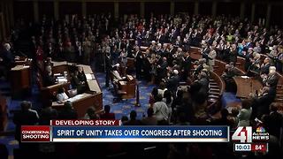 Spirit of unity takes over Congress after shooting