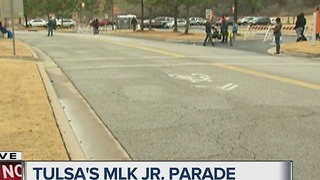 Tulsa residents celebrate Martin Luther King Junior Day with parade