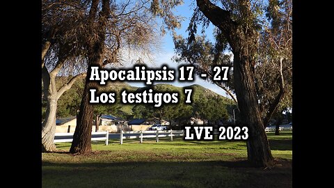Apocalipsis 17 - 27 - Los testigos 7