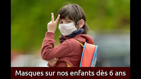 COVID 19 : le masque obligatoire est-il un risque pour la santé de nos enfants ?