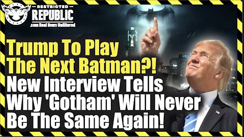 Trump To Play The Next Batman?! New Interview Tells Why ‘Gotham’ Will Never Be The Same Again!