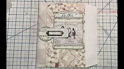 Episode 279 - Junk Journal with Daffodils Galleria - Music Folio Pt. 8