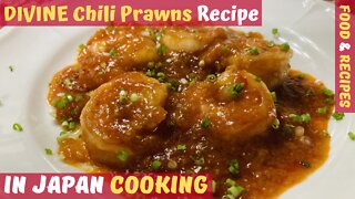 👨‍🍳 Japanese Cooking - Chili Prawns Recipe | ABSOLUTELY EPIC! 😋