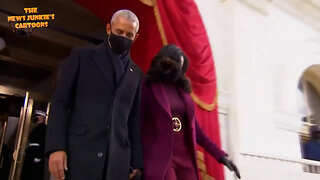 The Obamas at Biden Inauguration: Do you see what I see?