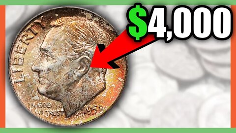 $4,000 ROOSEVELT DIME - SILVER DIMES WORTH MONEY!!